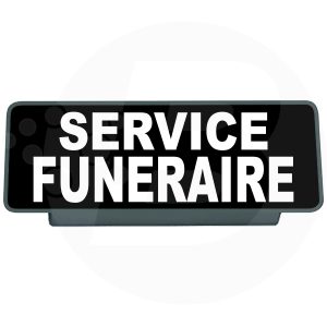 Clip pare soleil Service Funéraire