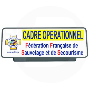 Clip pare soleil FFSS cadre opérationnel