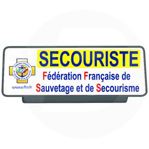 Clip pare soleil FFSS secouriste