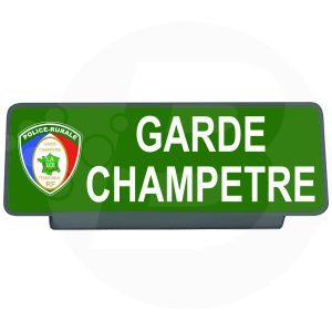 Clip pare soleil garde champêtre