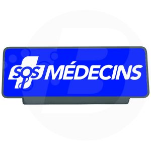 Clip pare soleil SOS MEDECINS