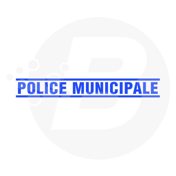 SAV Marquage Police Municipale bande texte