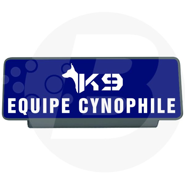 Clip Pare soleil K9 Equipe cynophile