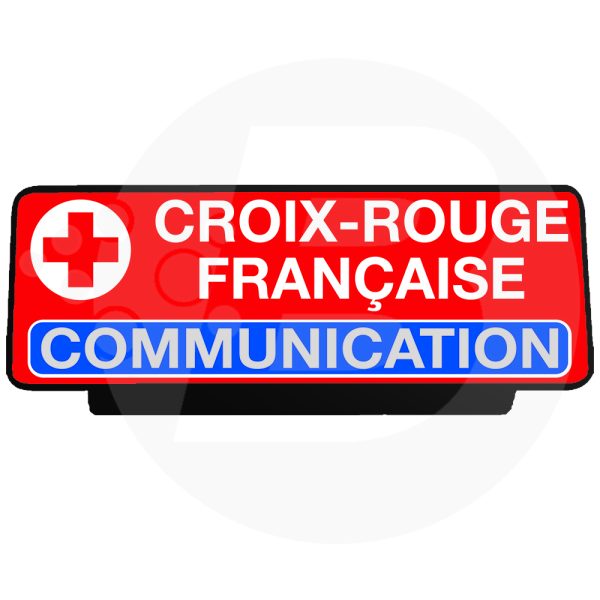 Pare soleil Croix Rouge Française Communication